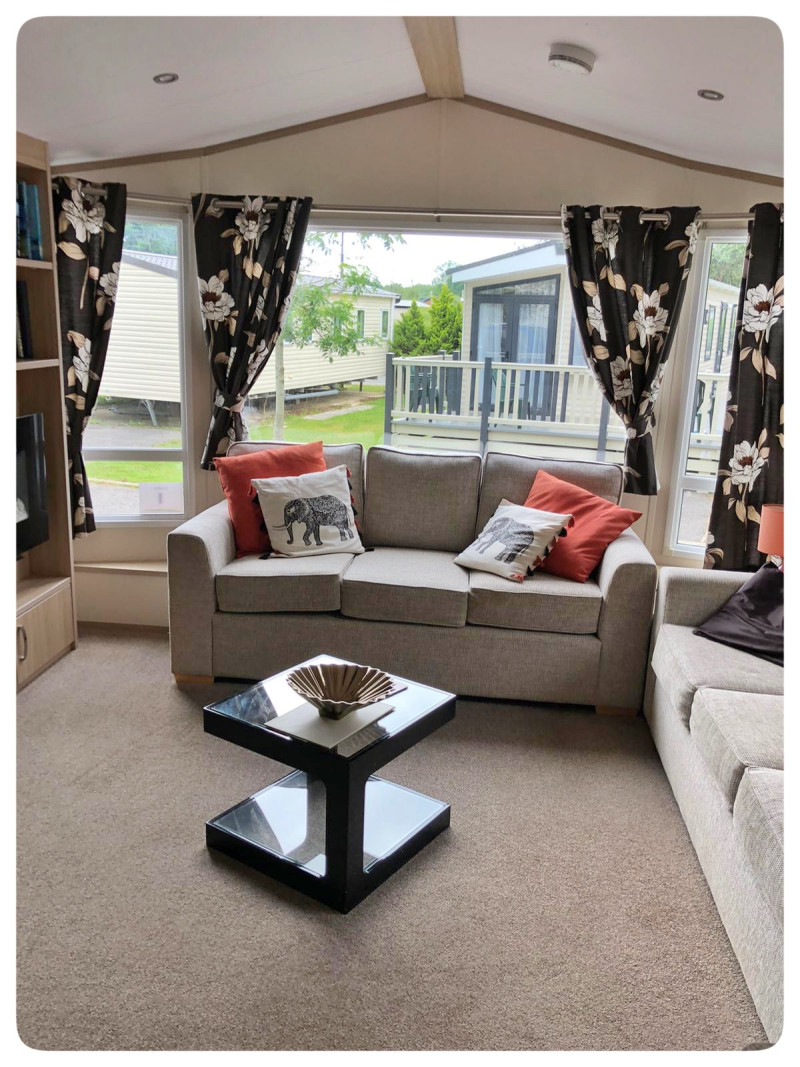 Atlas Chorus 2016 static caravan sited at Ringwood, Hampshire