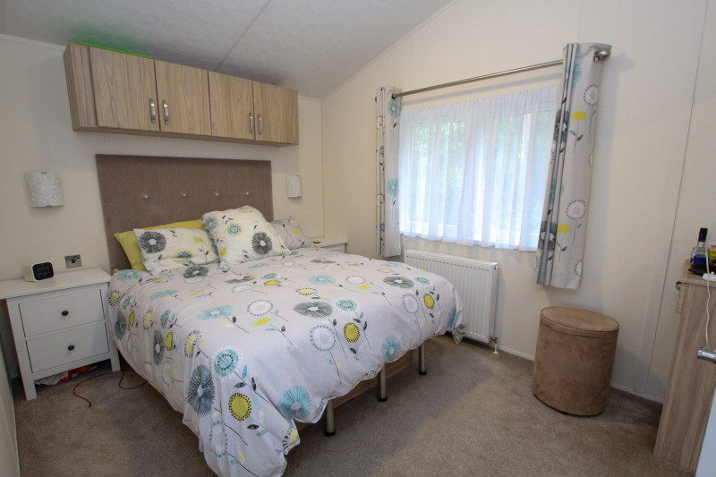 Delta Canterbury 2015 lodge at Coghurst Hall, near Hastings in East Sussex. Great lake views