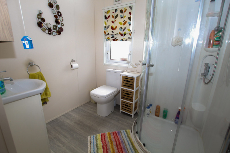Delta Canterbury 2015 lodge at Coghurst Hall, near Hastings in East Sussex. Great lake views
