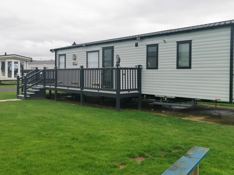 Willerby Lamberhurst 2022 static caravan at Turnberry Holiday Park, Ayrshire, Scotland