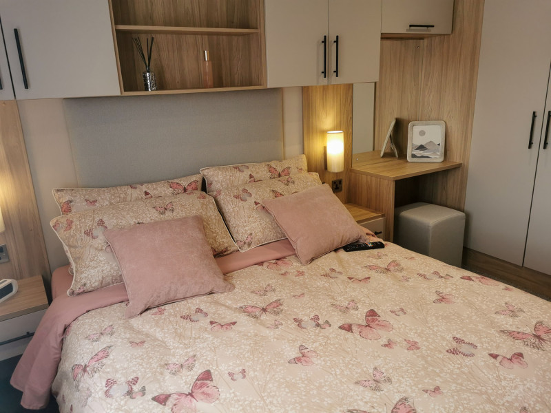 Willerby Lamberhurst 2022 static caravan at Turnberry Holiday Park, Ayrshire, Scotland