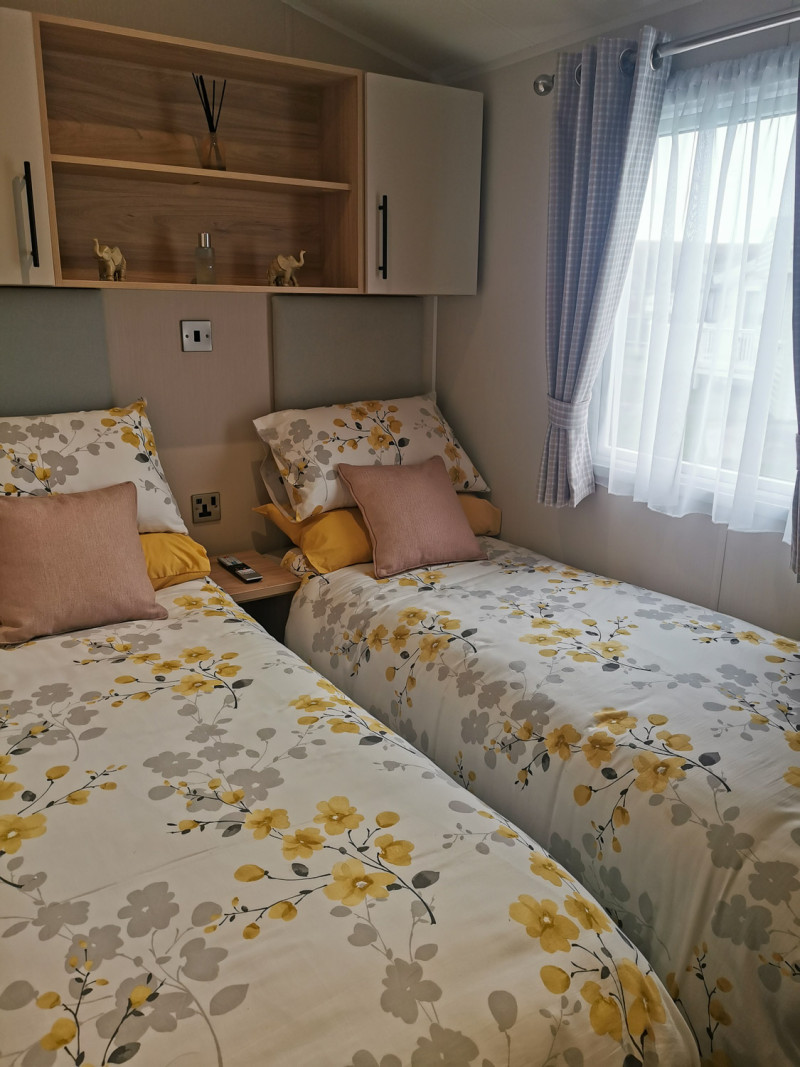 Willerby Lamberhurst 2022 static caravan at Turnberry Holiday Park, Ayrshire, Scotland