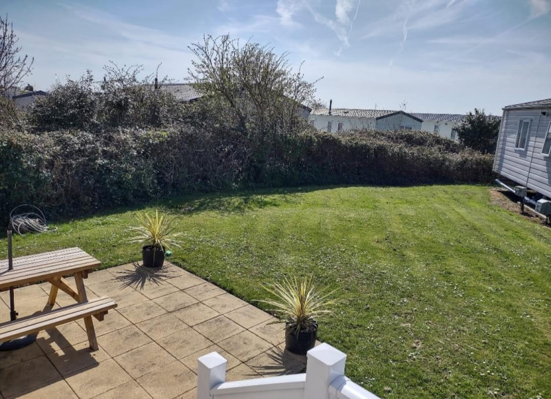 Swift Bordeaux 2021 static caravan at Haven's Church Farm Holiday Park, Pagham, West Sussex