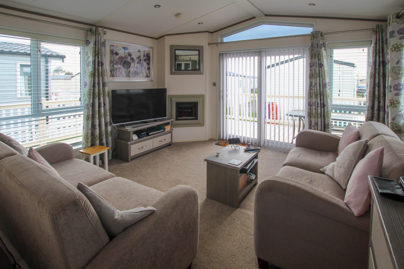 Victory Monaco 2015 static caravan at New Beach, Dymchurch, Kent