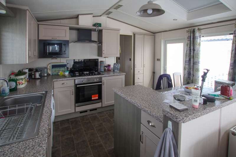 Victory Monaco 2015 static caravan at New Beach, Dymchurch, Kent