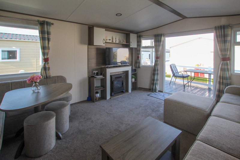 ABI Oakley 2021 static caravan for private sale at New Beach, Dymchurch, Kent
