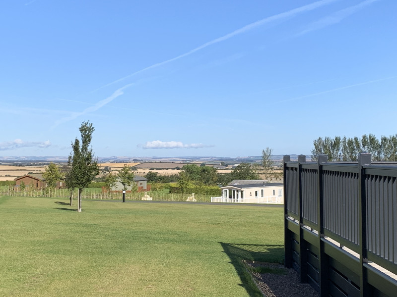ABI Ambleside 2019 static caravan at Barmoor Castle, Northumberland