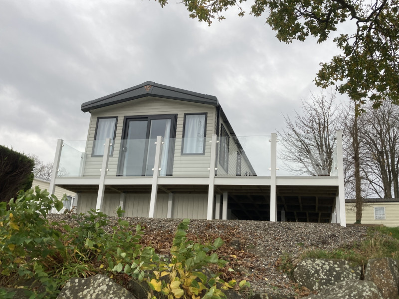 Victory Stonewood 2022 on prime pitch at Rosneath Castle Caravan Park, Argyll, Scotland