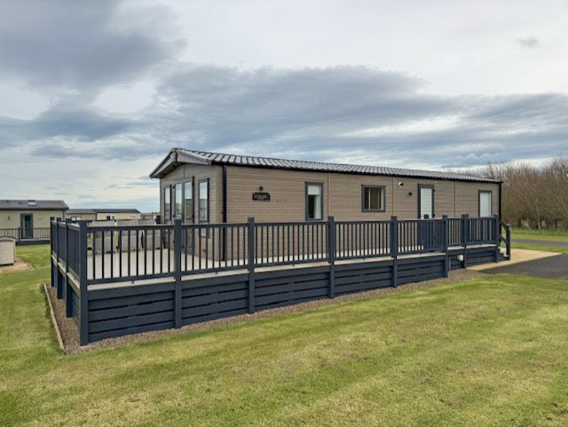 ABI Ambleside 2019 static caravan at Barmoor Castle, Northumberland