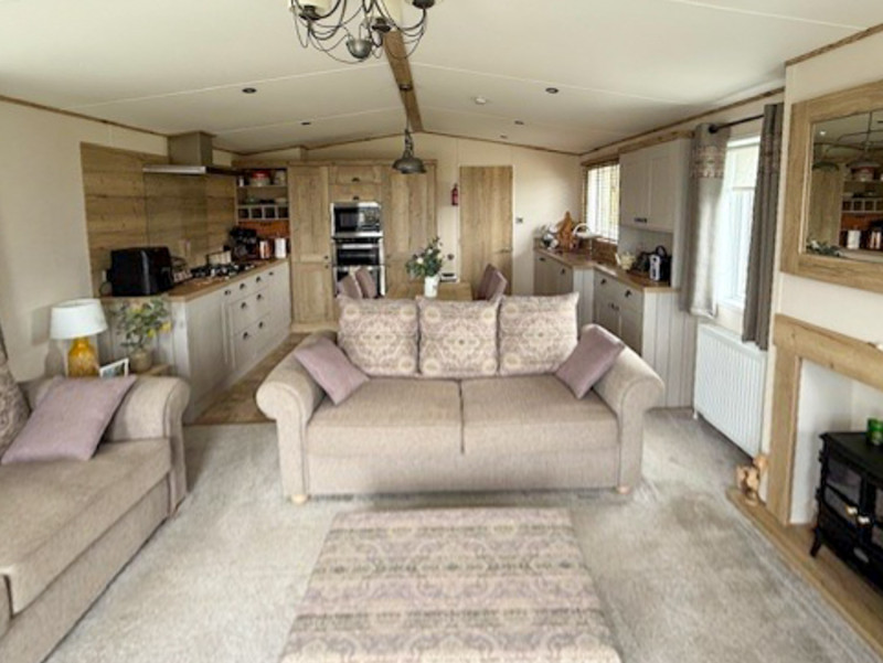 ABI Ambleside 2019 static caravan at Barmoor Castle, Northumberland