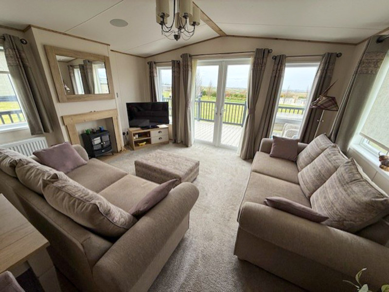 ABI Ambleside 2019 static caravan at Barmoor Castle, Northumberland