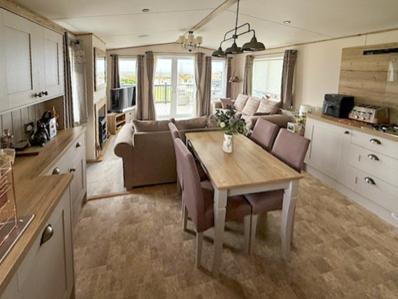 ABI Ambleside 2019 static caravan at Barmoor Castle, Northumberland