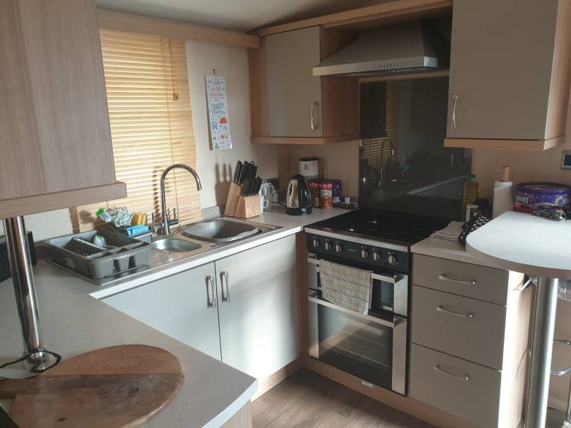 Centre-lounge style Swift Serenity 2015 at Combe Haven, nr Hastings, East Sussex