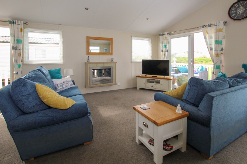 Willerby Clearwater Lodge 2017 at Camber Sands, East Sussex.