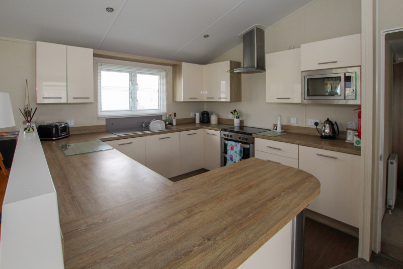Willerby Clearwater Lodge 2017 at Camber Sands, East Sussex.