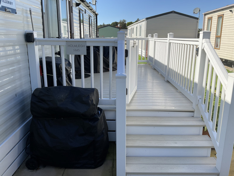 Willerby Sierra 2022 static caravan for sale sited at Par Sands, Cornwall