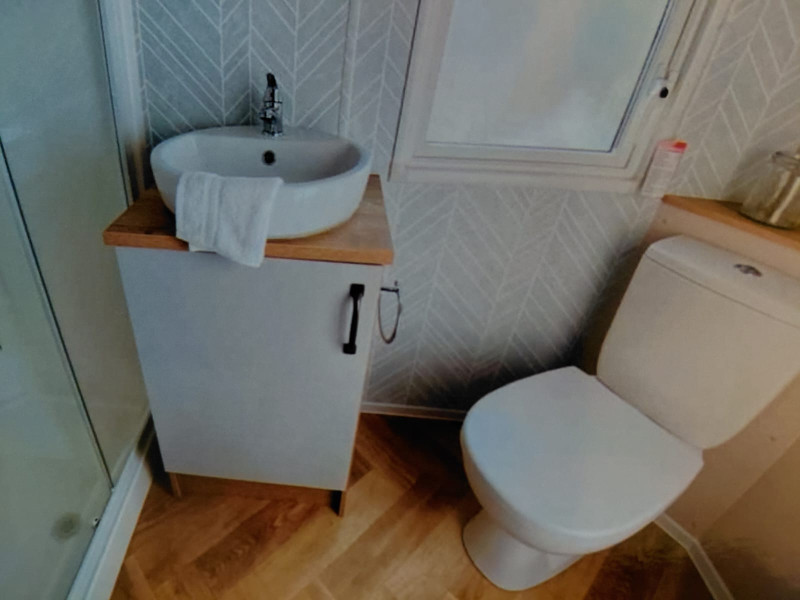 Atlas Debonair 2023 static caravan + deck sited at Seawick Holiday Park, St Osyth, Essex