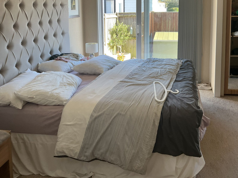 Pemberton Rivendale 2019 twin lodge sited at Heathland Beach, Kessingland, Norfolk