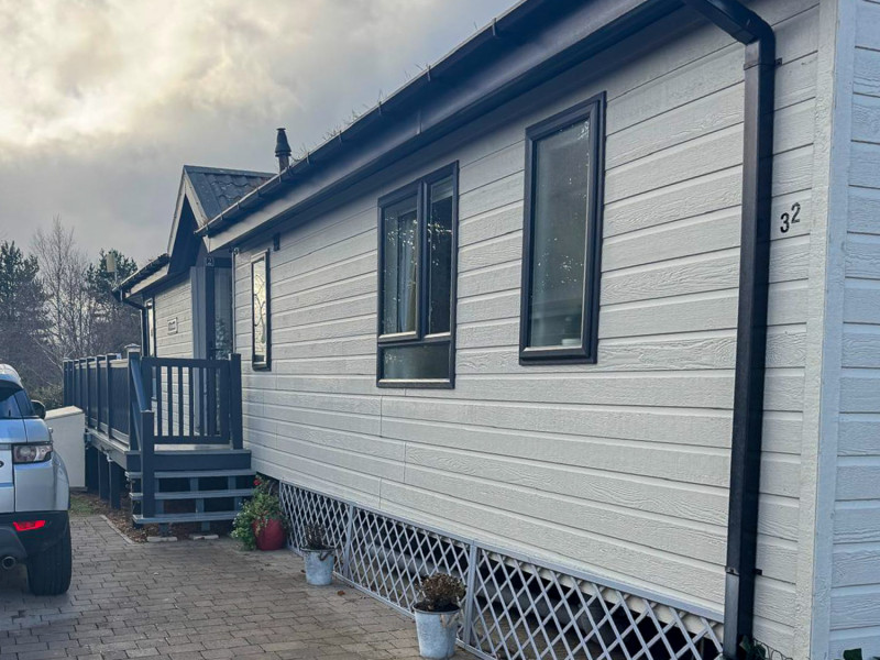 Mulberry Lodge 2019 on super pitch at Haven's Rockley Park, nr Poole, Dorset