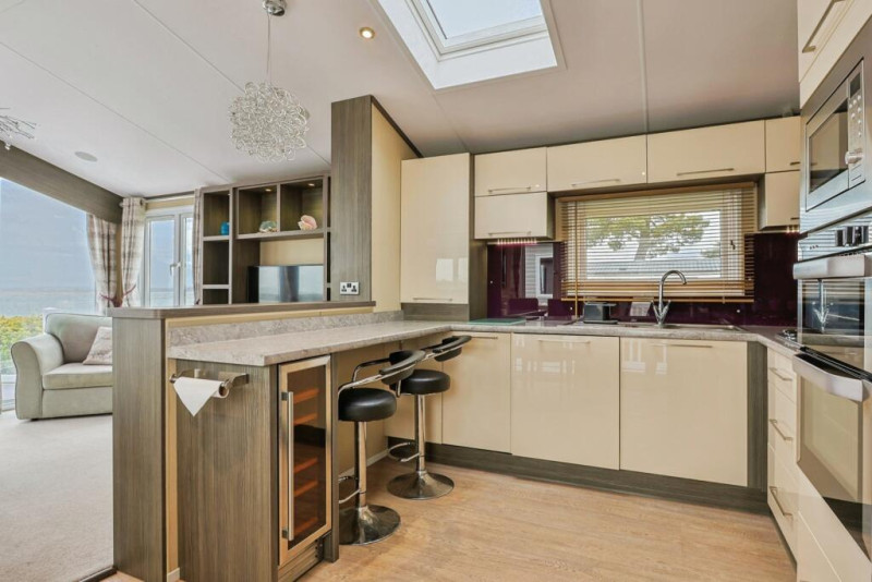 Regal Symphony Lodge 2016 on a front-row pitch at Haven's Rockley Park, Poole, Dorset
