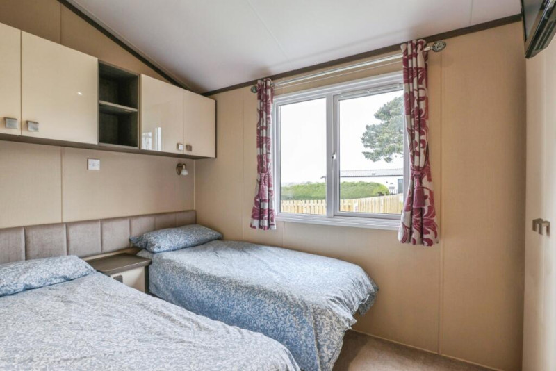 Regal Symphony Lodge 2016 on a front-row pitch at Haven's Rockley Park, Poole, Dorset