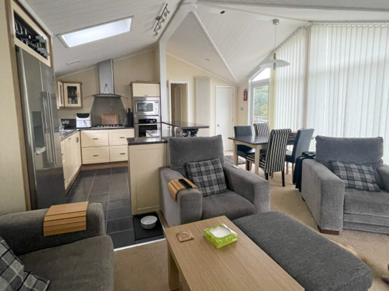 2 bedroom lodge on a small park in the Lake District near Bowness, Cumbria