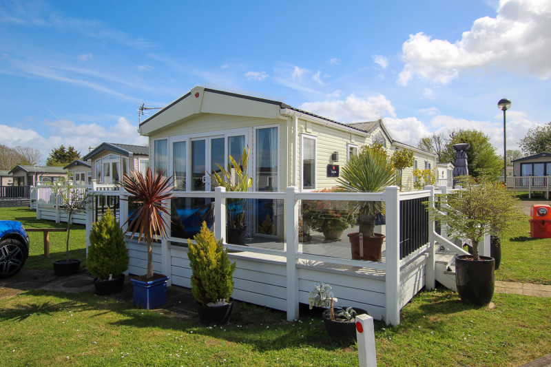 Luxury Pemberton Langton 2020 with super decking at Allhallows, Kent.