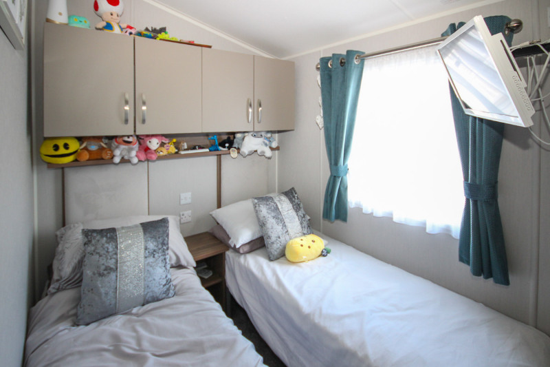 Willerby Avonmore 2019 with a covered decking at Haven's Kent Coast, Allhallows