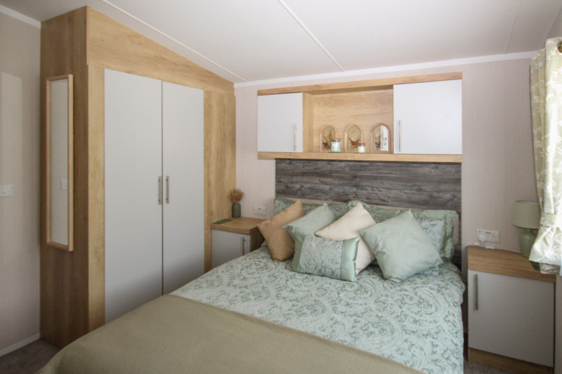 Swift Bordeaux Exclusive 2022 static caravan at Allhallows, Kent on a new development area