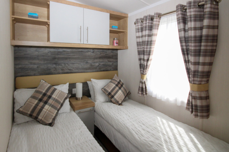 Swift Bordeaux Exclusive 2022 static caravan at Allhallows, Kent on a new development area