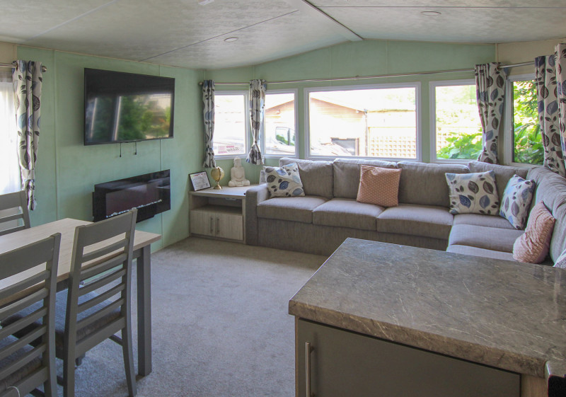Delta Wadhurst 2022 static caravan at Coghurst Hall, near Hastings, East Sussex
