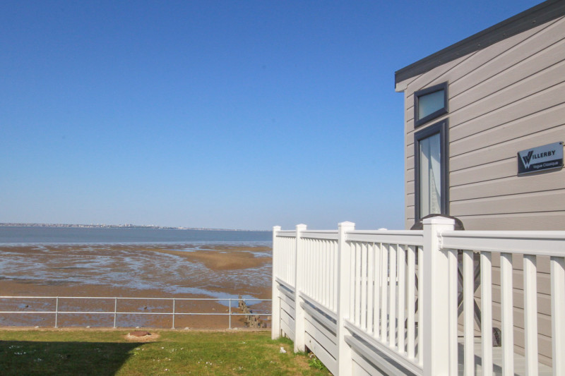 Willerby Vogue Classique 2022 static caravan for private sale sited at Haven’s Kent Coast Holiday Park, Allhallows