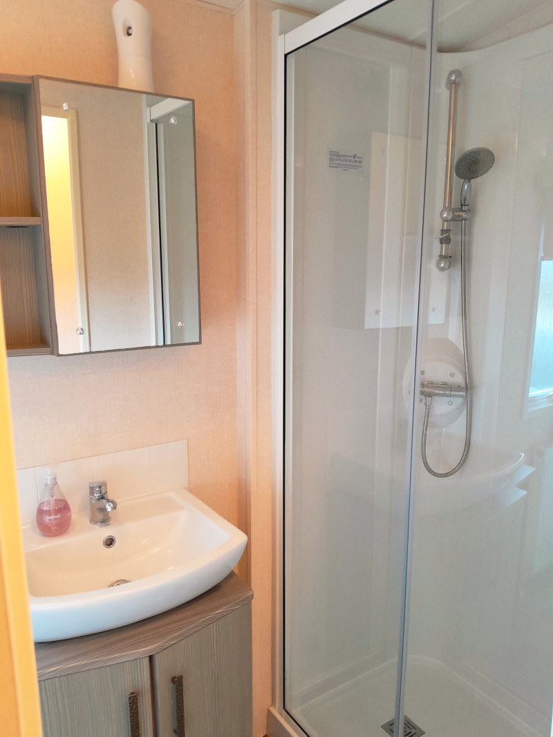 Victory Millfield 2018 static caravan for sale sited at Crofthead Holiday Park, Ayrshire