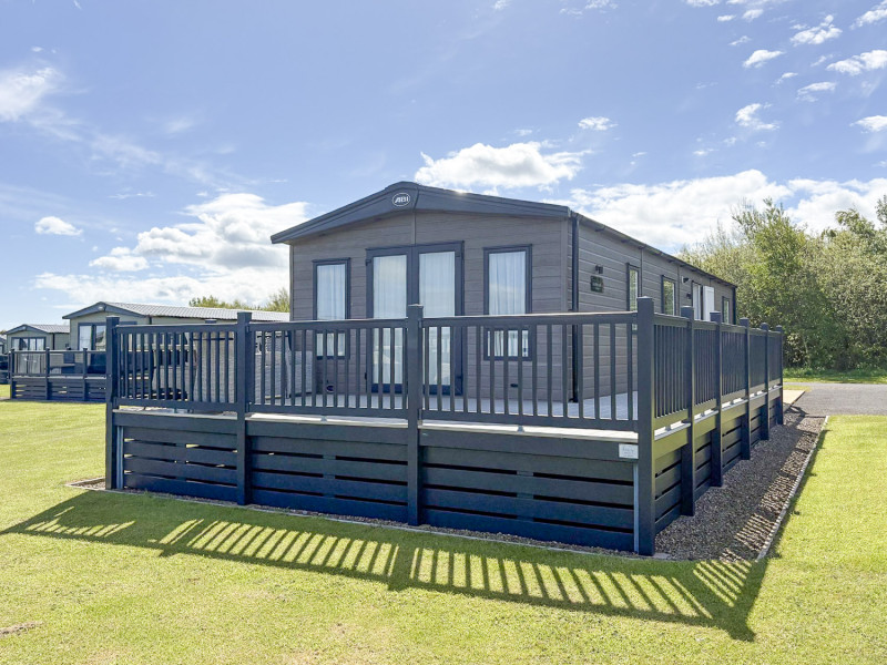ABI Ambleside 2019 static caravan at Barmoor Castle, Northumberland