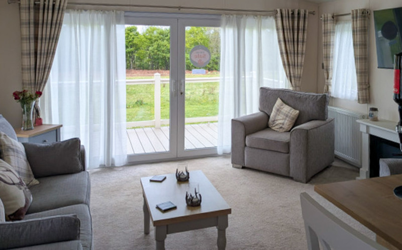 Delta Countryside Deluxe 2021 sited at Thurston Manor, Dunbar, East Lothian