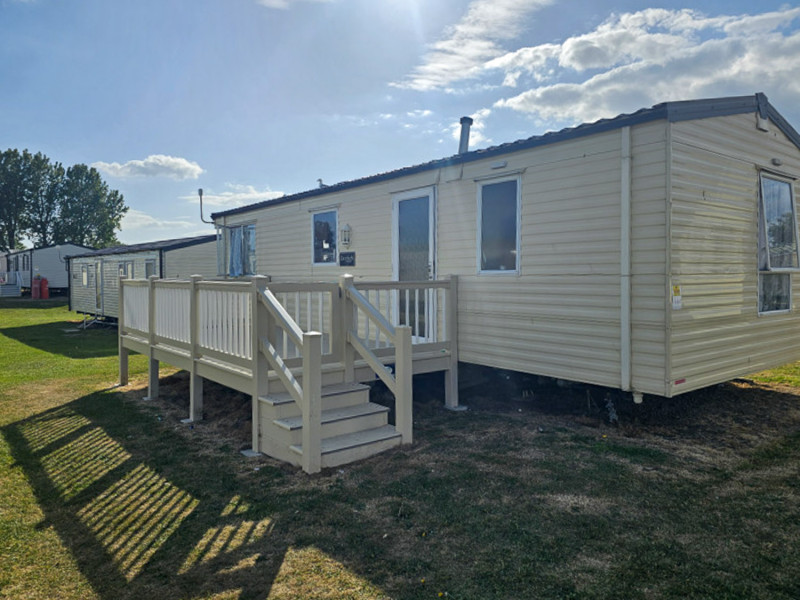 Delta Denbigh Deluxe 2011 static caravan sited at New Beach, Dymchurch, Kent - 3 bedrooms