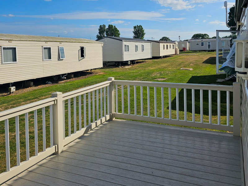 Delta Denbigh Deluxe 2011 static caravan sited at New Beach, Dymchurch, Kent - 3 bedrooms