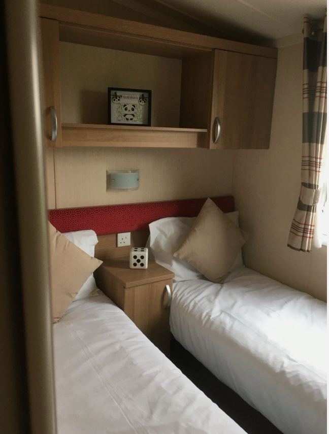 Swift Bordeaux 2014 static caravan on Golden Leas Holiday Park, Sheppey, Kent