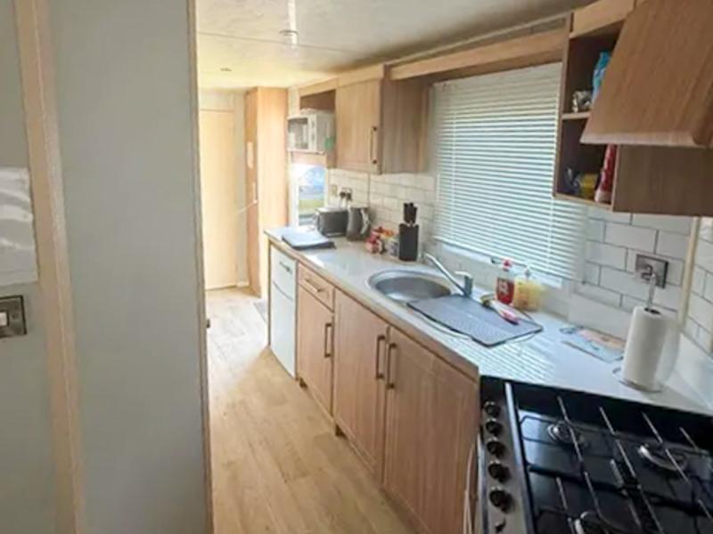 Delta Denbigh Deluxe 2011 sited at Broadland Sands Holiday Park, Corton, Norfolk