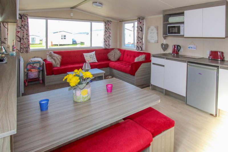 Swift Soleil 2014 static caravan at Haven's Kent Coast, Allhallows