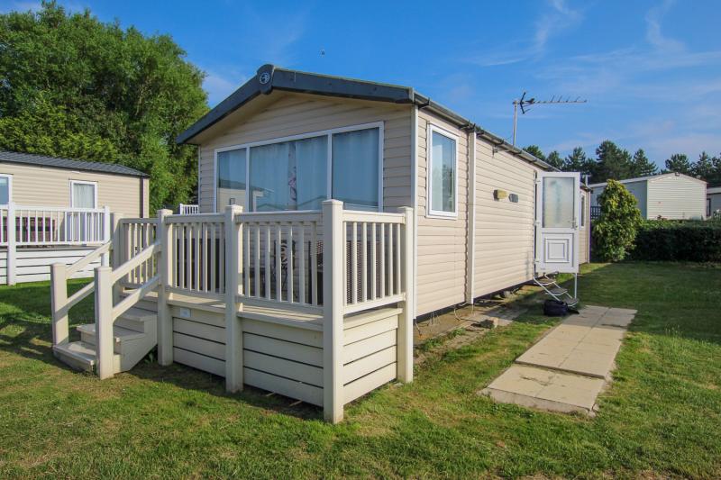 Swift Soleil 2014 static caravan at Haven's Kent Coast, Allhallows