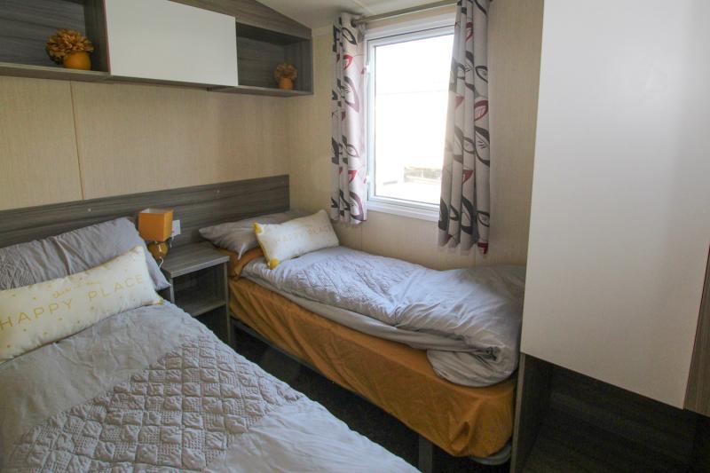Swift Soleil 2014 static caravan at Haven's Kent Coast, Allhallows