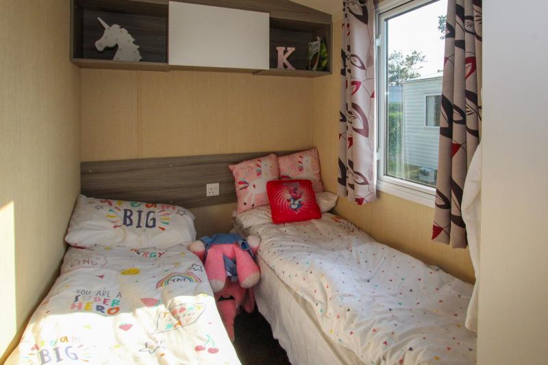 Swift Soleil 2014 static caravan at Haven's Kent Coast, Allhallows