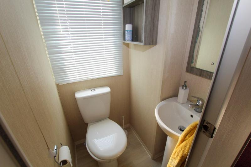 Swift Soleil 2014 static caravan at Haven's Kent Coast, Allhallows