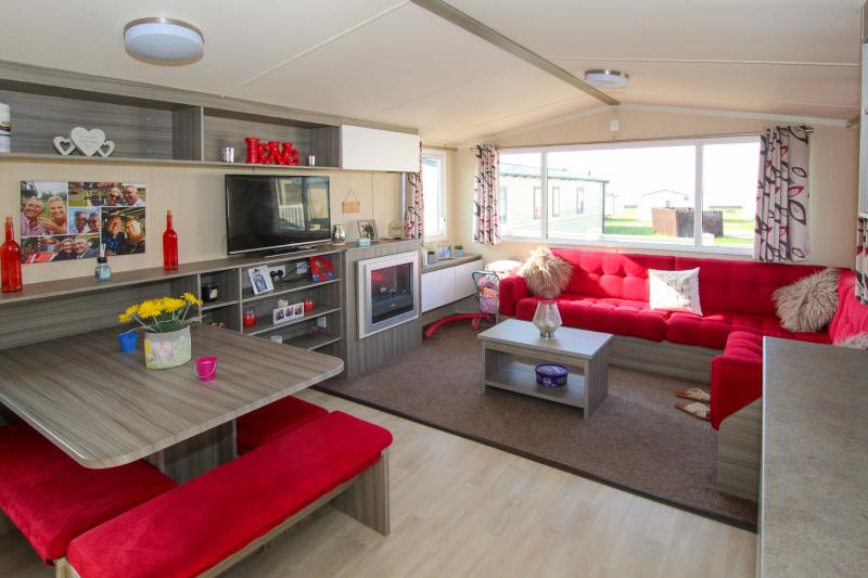 Swift Soleil 2014 static caravan at Haven's Kent Coast, Allhallows