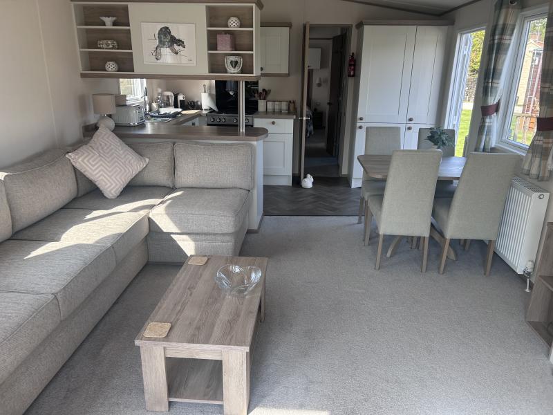 2 Bedroom ABI Wimbledon 2021 sited at Swainby, North Yorkshire, open views