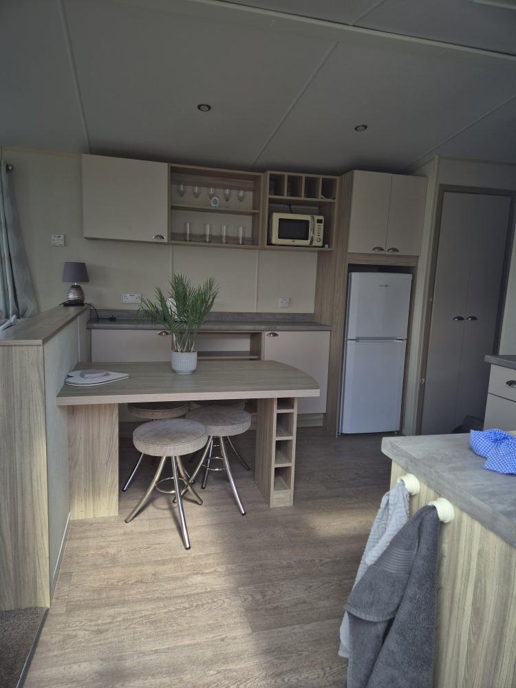 Regal Tempo 2016 static caravan sited on Beverley Bay in Paignton, Devon