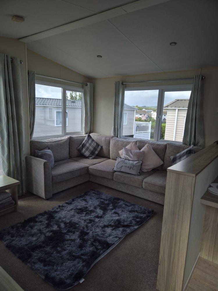 Regal Tempo 2016 static caravan sited on Beverley Bay in Paignton, Devon