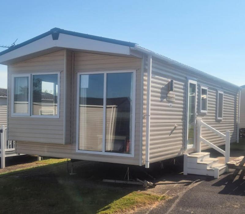 Regal Tempo 2016 static caravan sited on Beverley Bay in Paignton, Devon