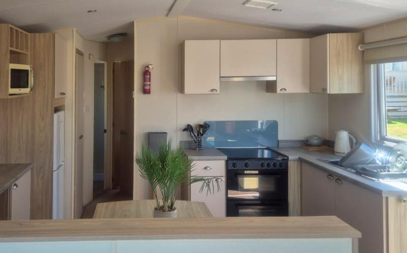 Regal Tempo 2016 static caravan sited on Beverley Bay in Paignton, Devon
